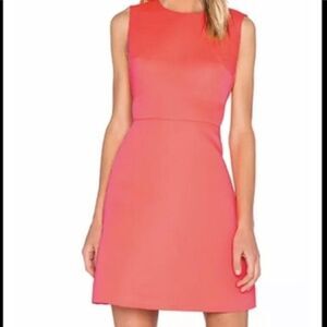 Kate Spade Womens Dress Short Neon Pink A-Line Cutouts Party Fashion Fresh Air 4